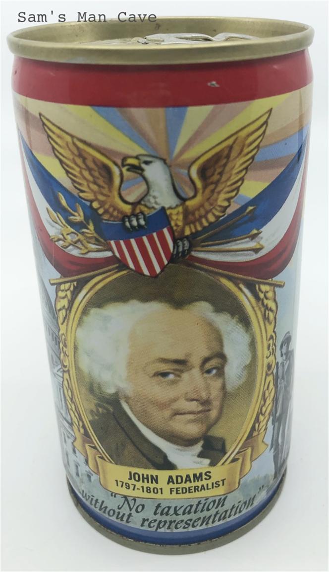 Falstaff John Adams Beer Can