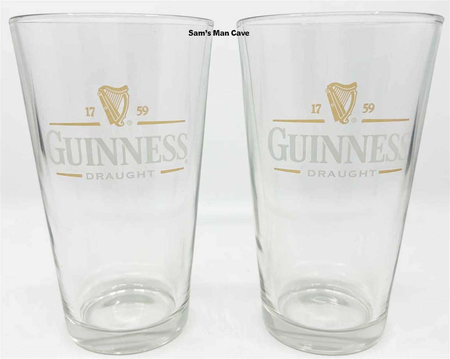 Guinness Pint Glass Set of Two