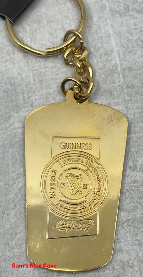 Guinness Rugby Pint Keychain