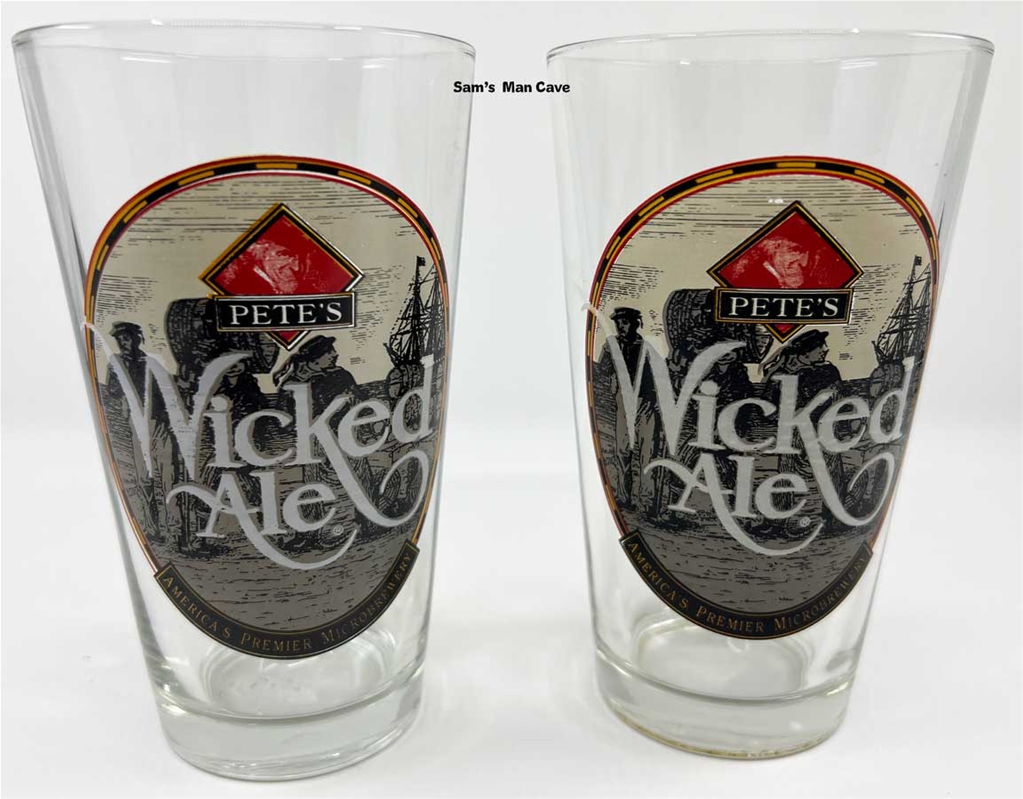 Pete's Wicked Ale Pint Set of Two