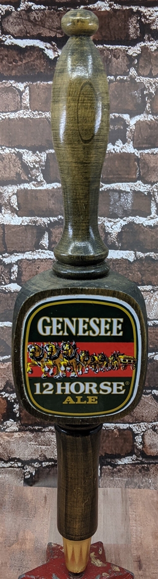 Genesee 12 Horse Ale Tap Handle