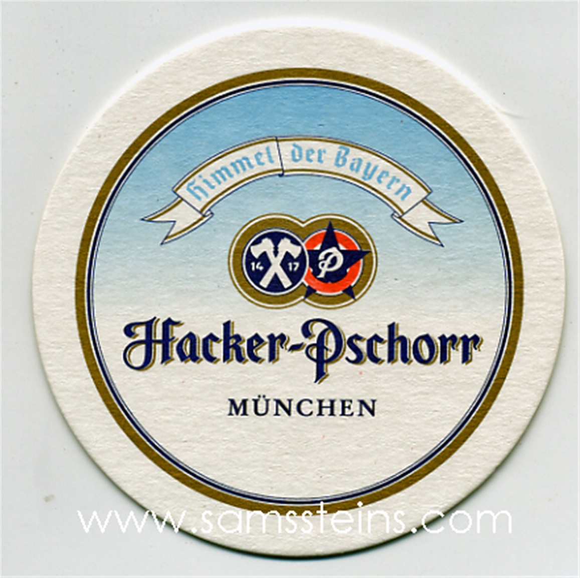 Hacker-Pschorr Beer Coaster