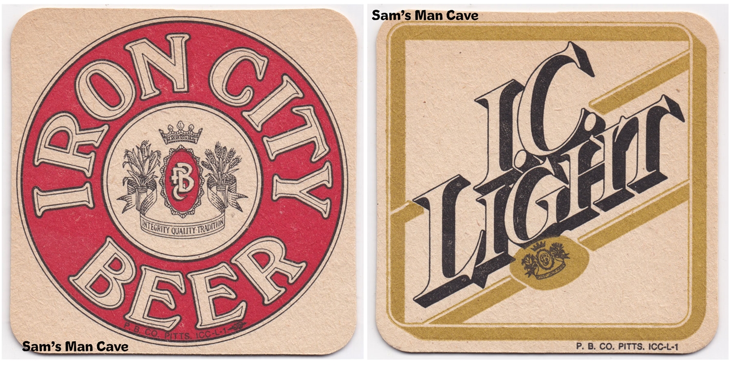 Iron City IC Light Beer Coaster
