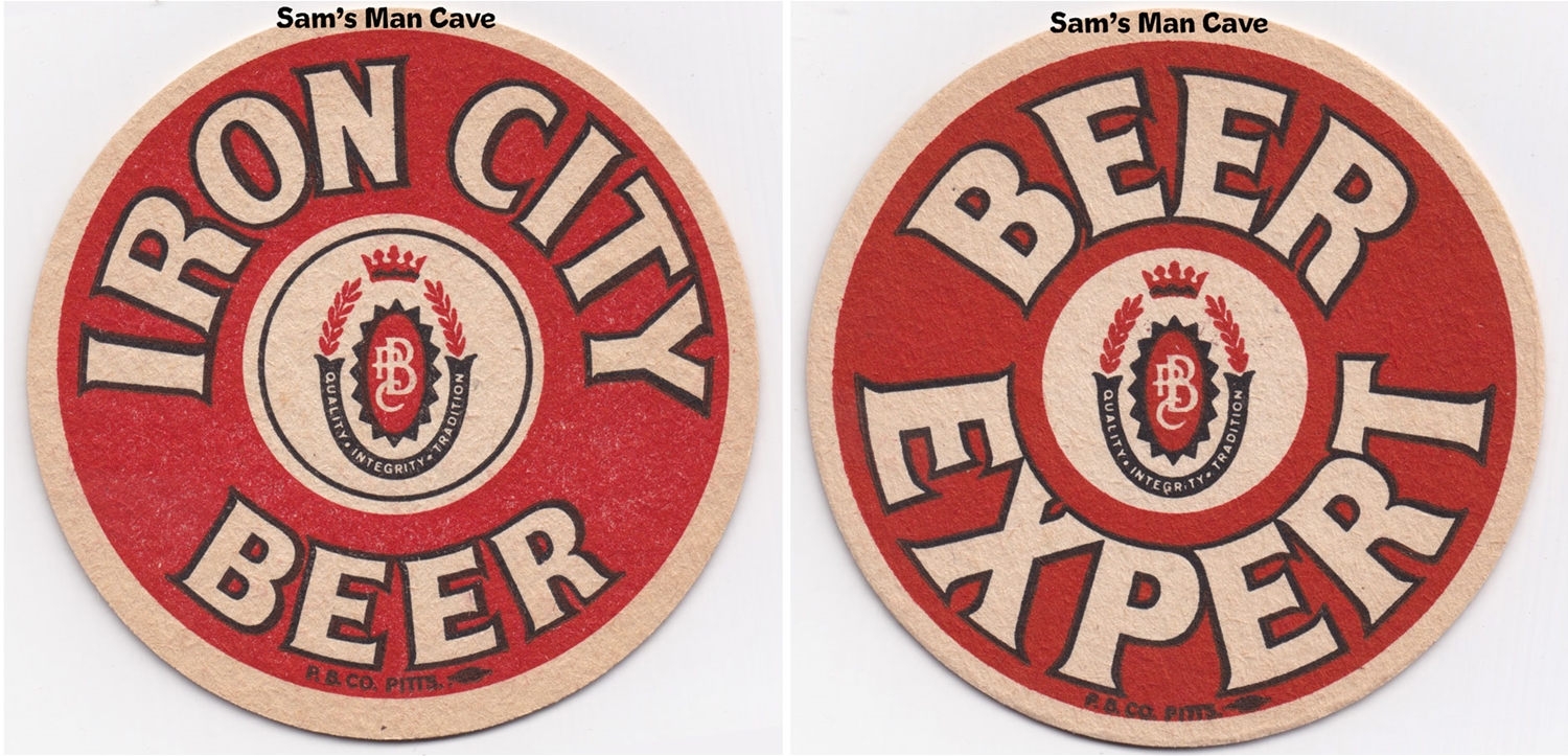 Iron City Beer Expert Beer Coaster