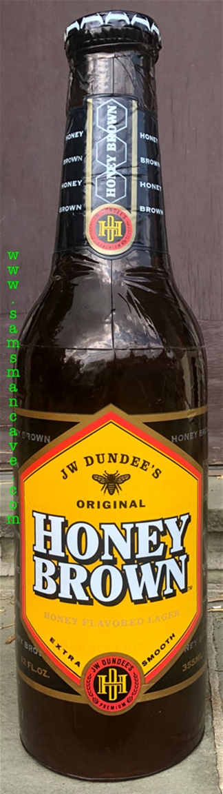 JW Dundee Honey Brown Inflatable Bottle