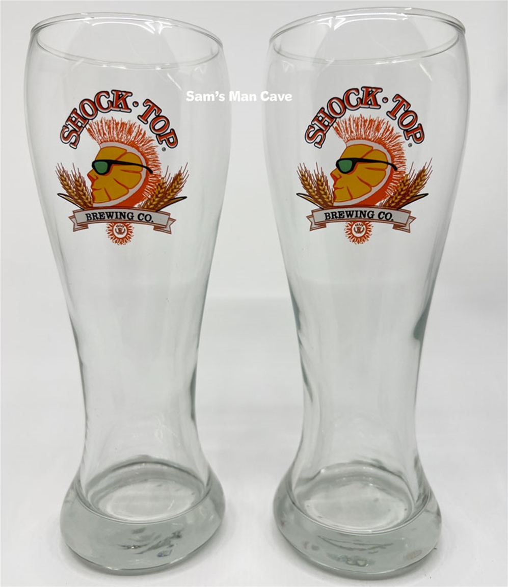 Shock Top Brewing Co Glass Set
