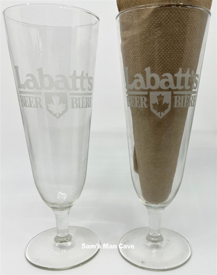 Labatts Beer Glass