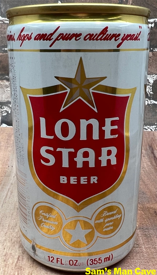 Lone Star Beer Can