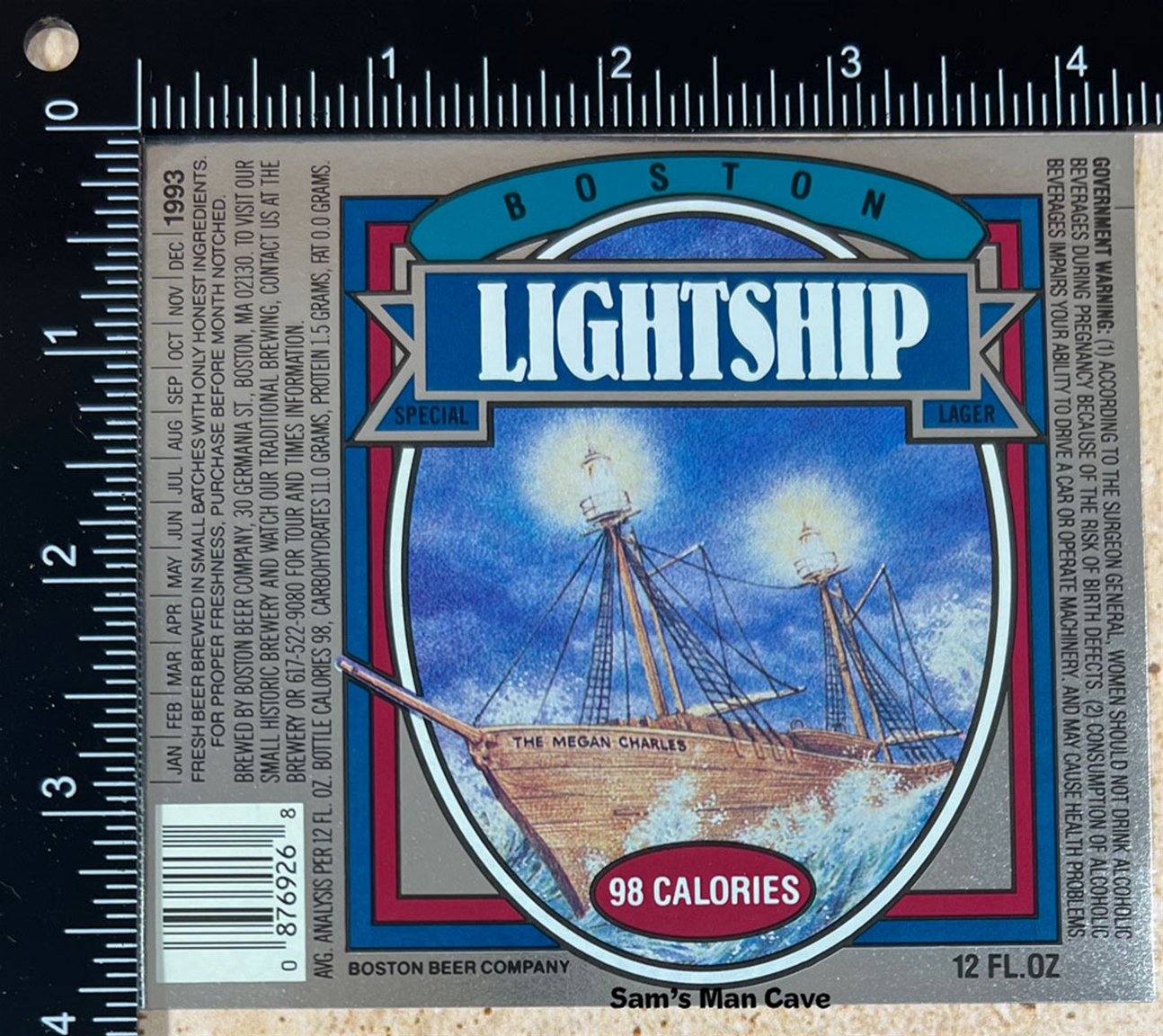 Boston Lightship Beer Label