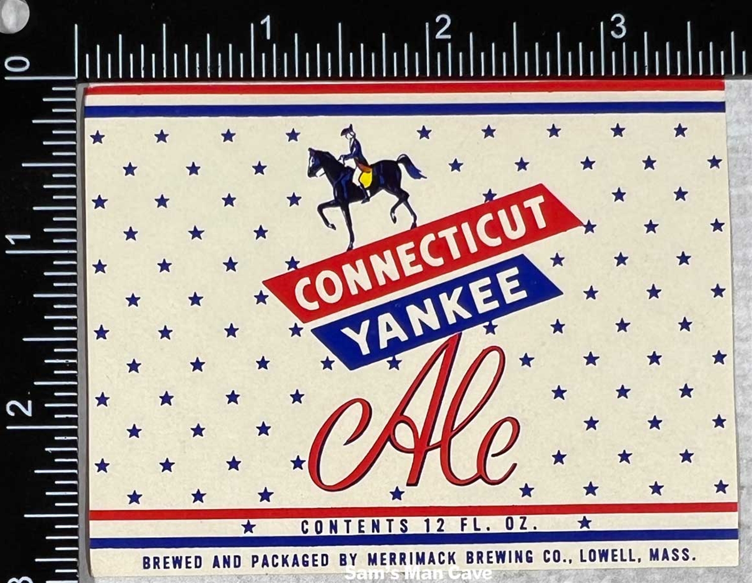 Connecticut Yankee Ale Label