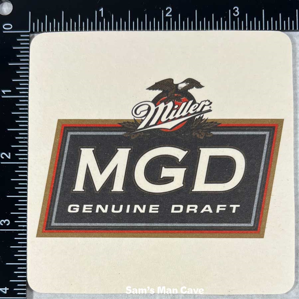 Miller Genuine Draft Beer Coaster