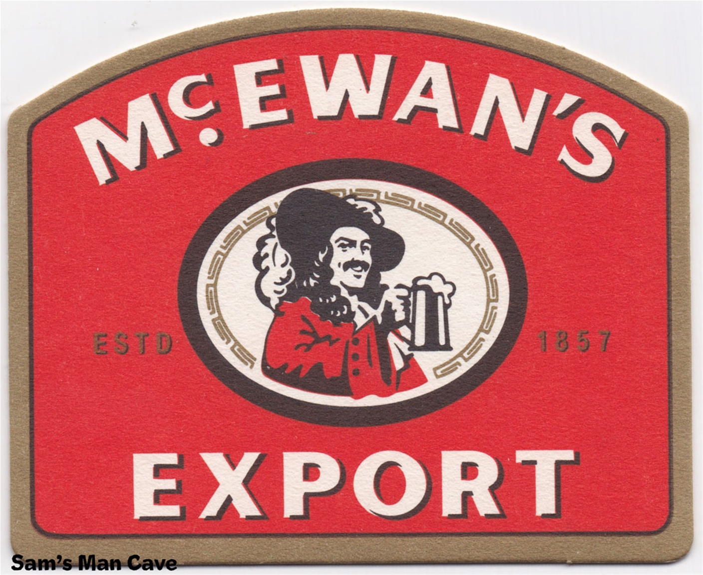McEwans Export Beer Coaster
