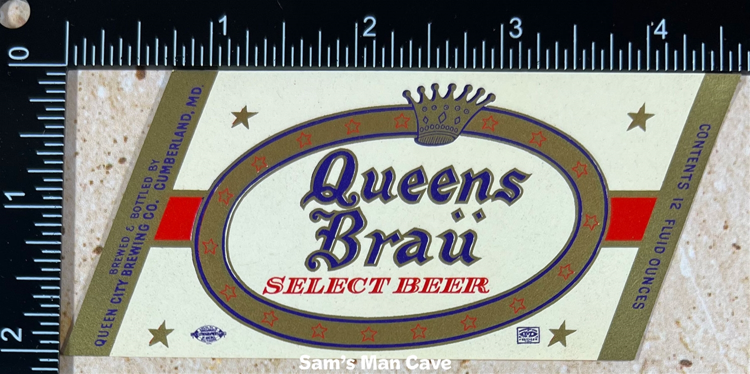 Queens Brau Select Beer Label