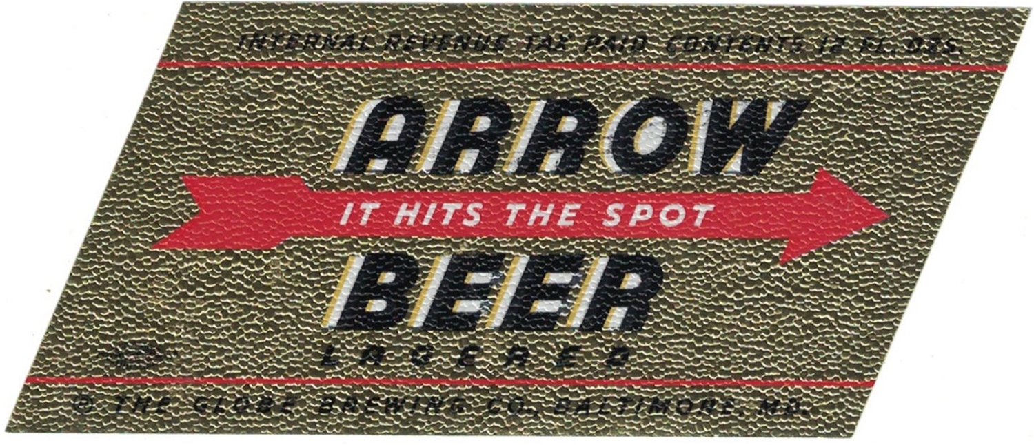 Arrow Beer IRTP Label (foil)