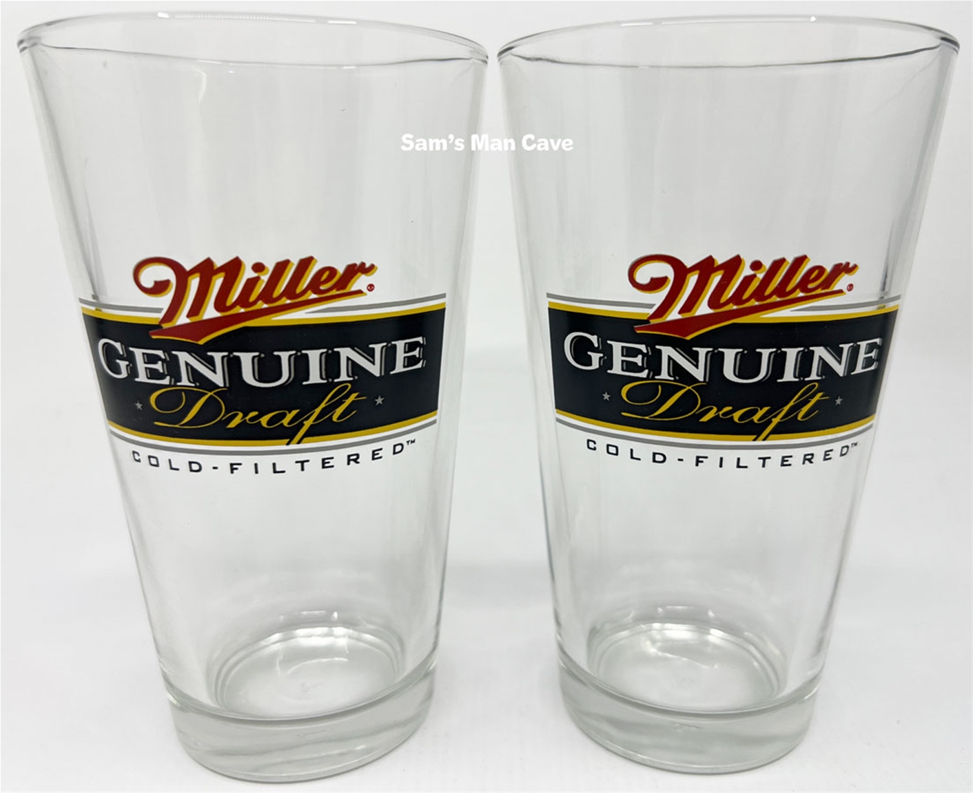 Miller Genuine Draft Pint Glass Set