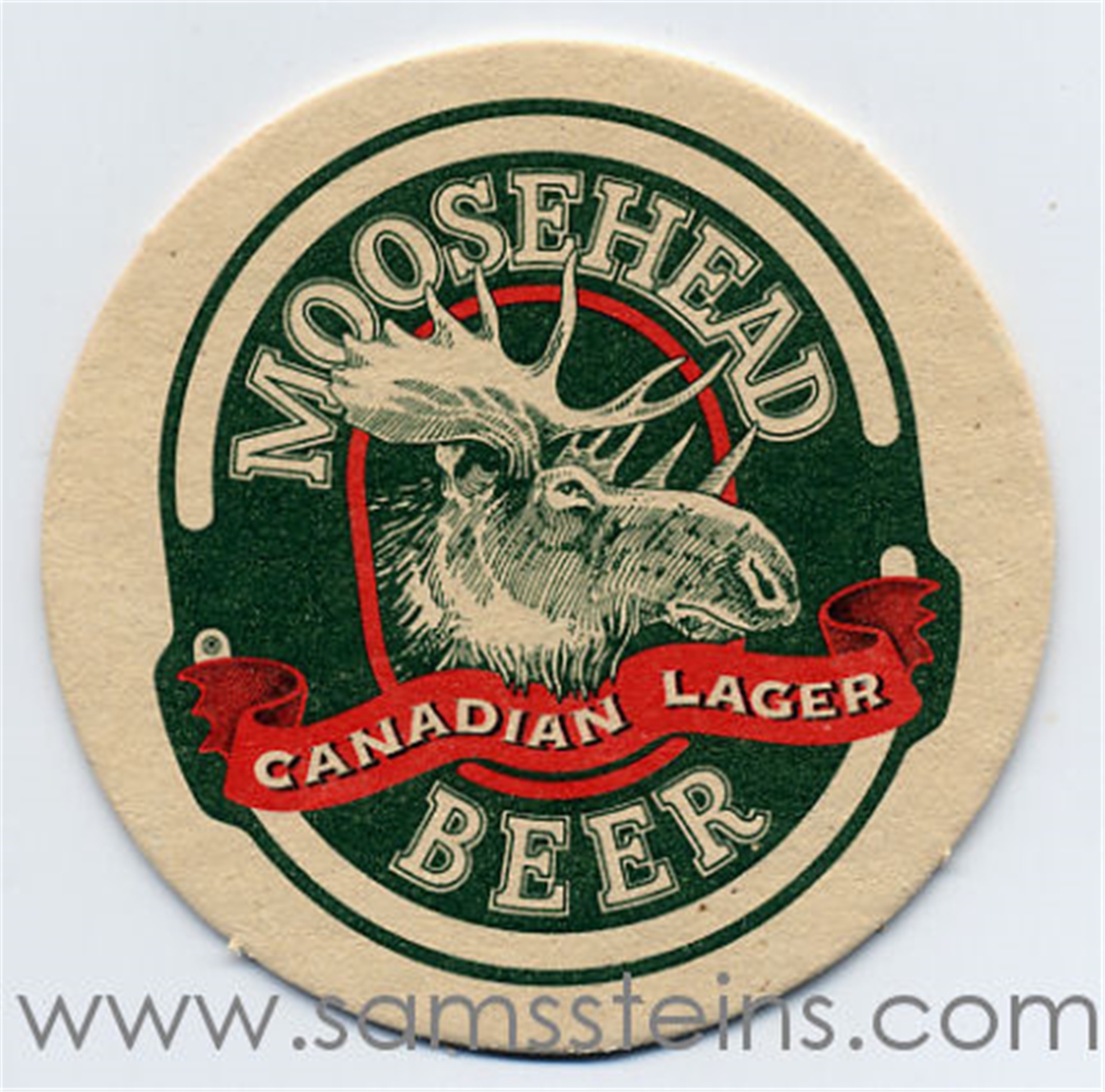 Moosehead Beer Coaster