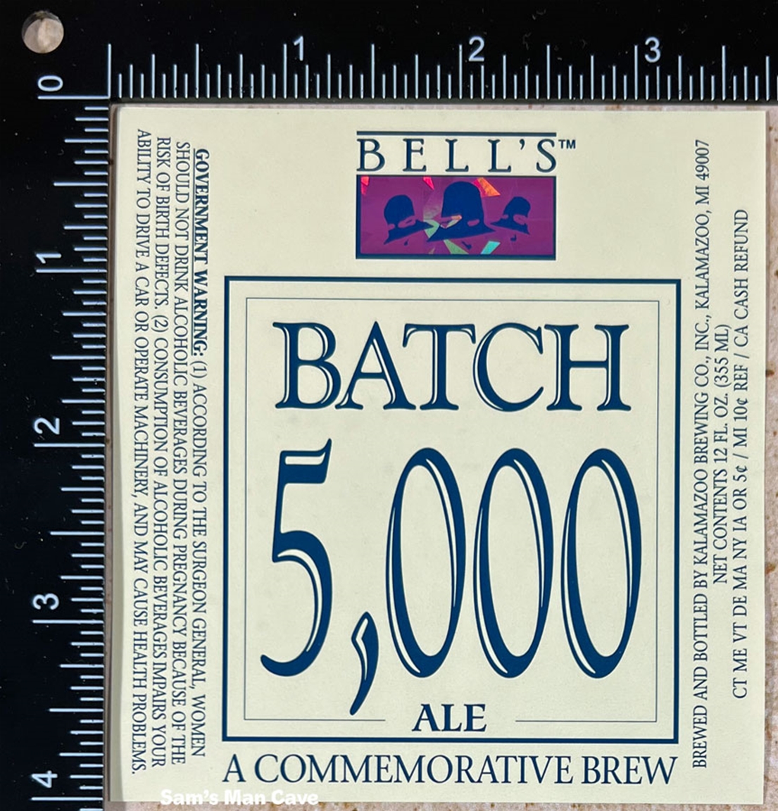 Bell's Batch 5000 Ale Label