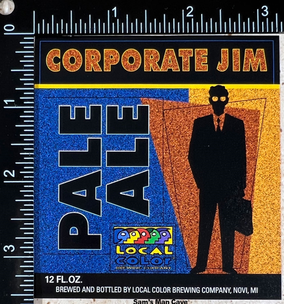 Corporate Jim Pale Ale Label