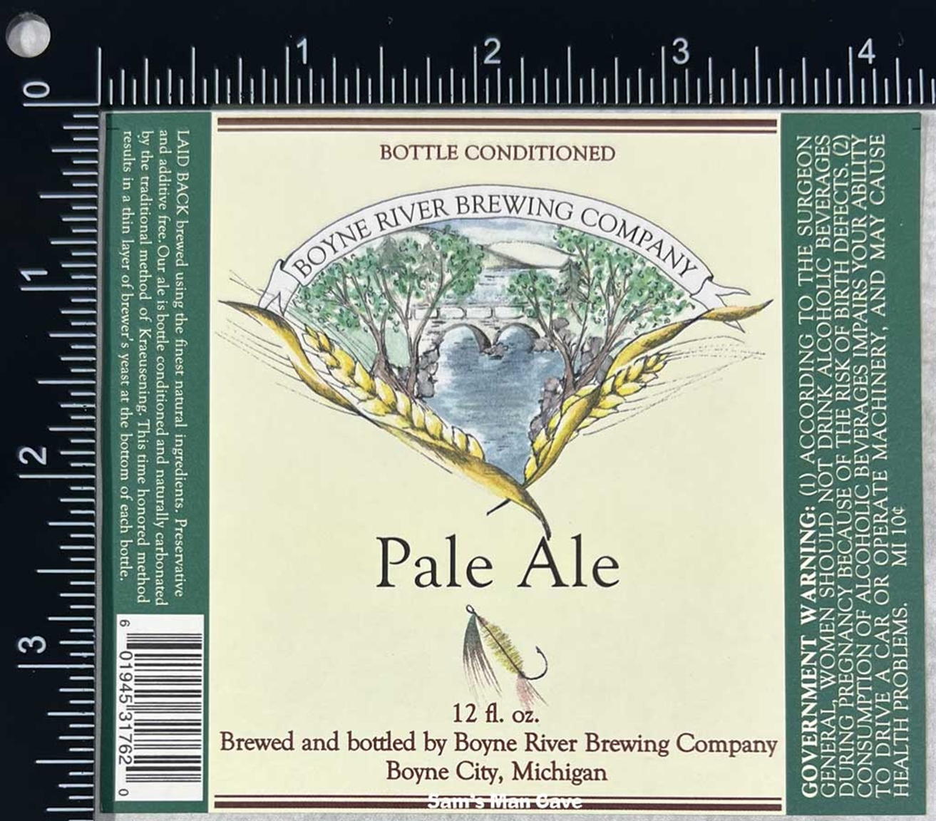 Boyne River Brewing Pale Ale Label