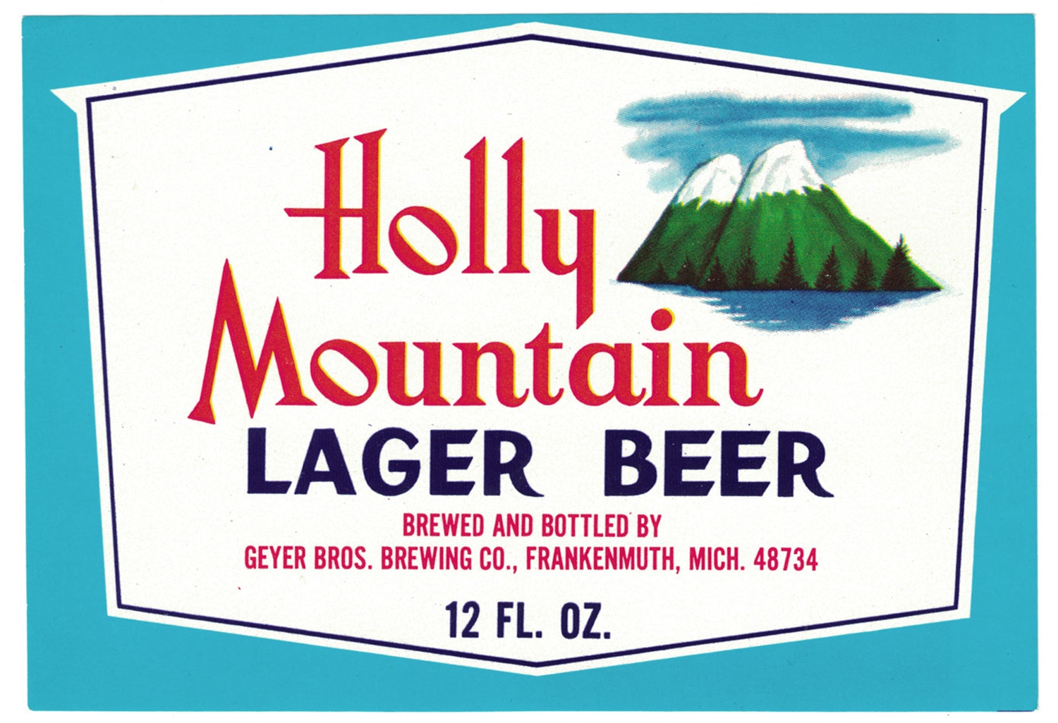 Holly Mountain Lager Beer