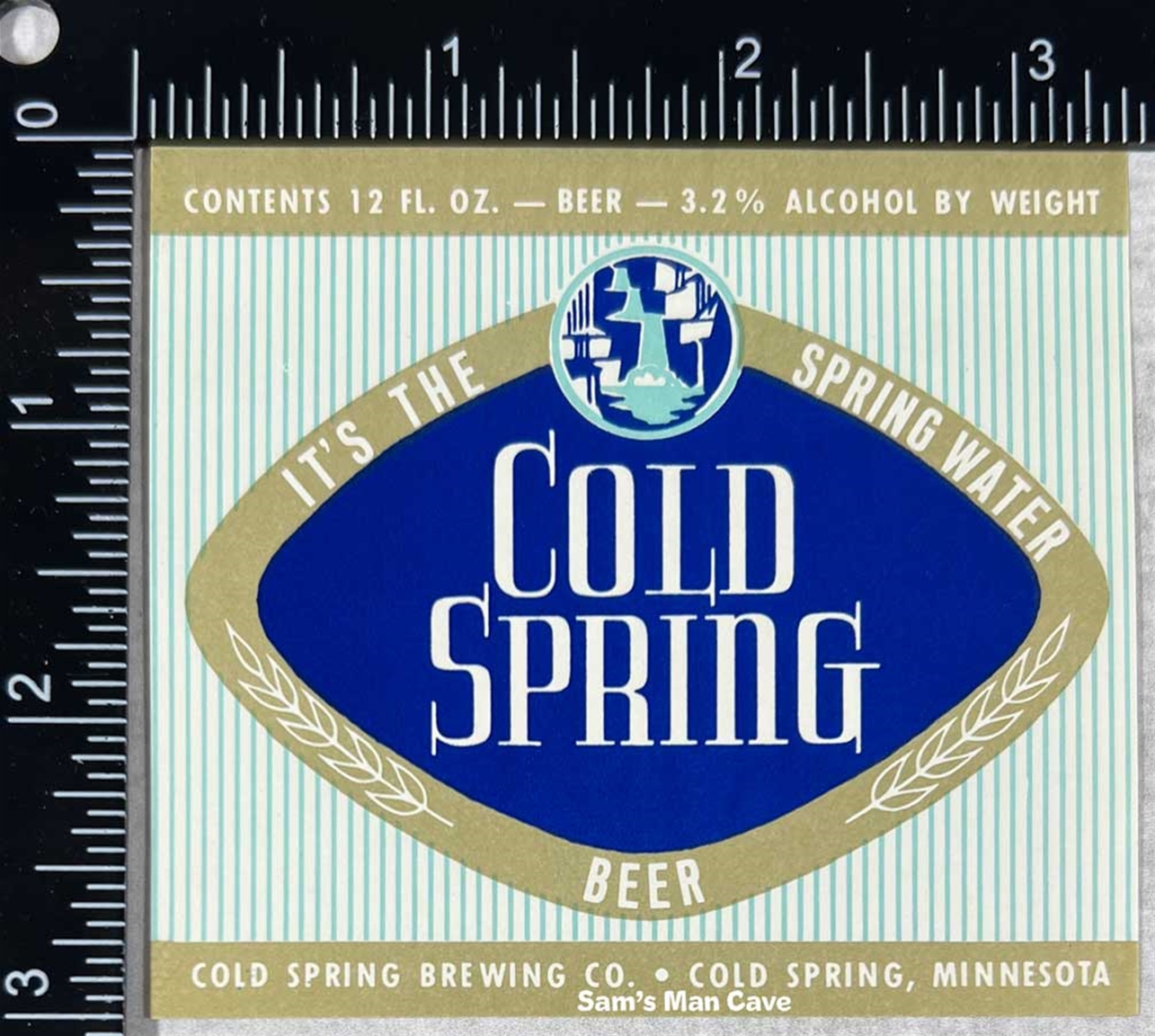 Cold Spring Beer Label