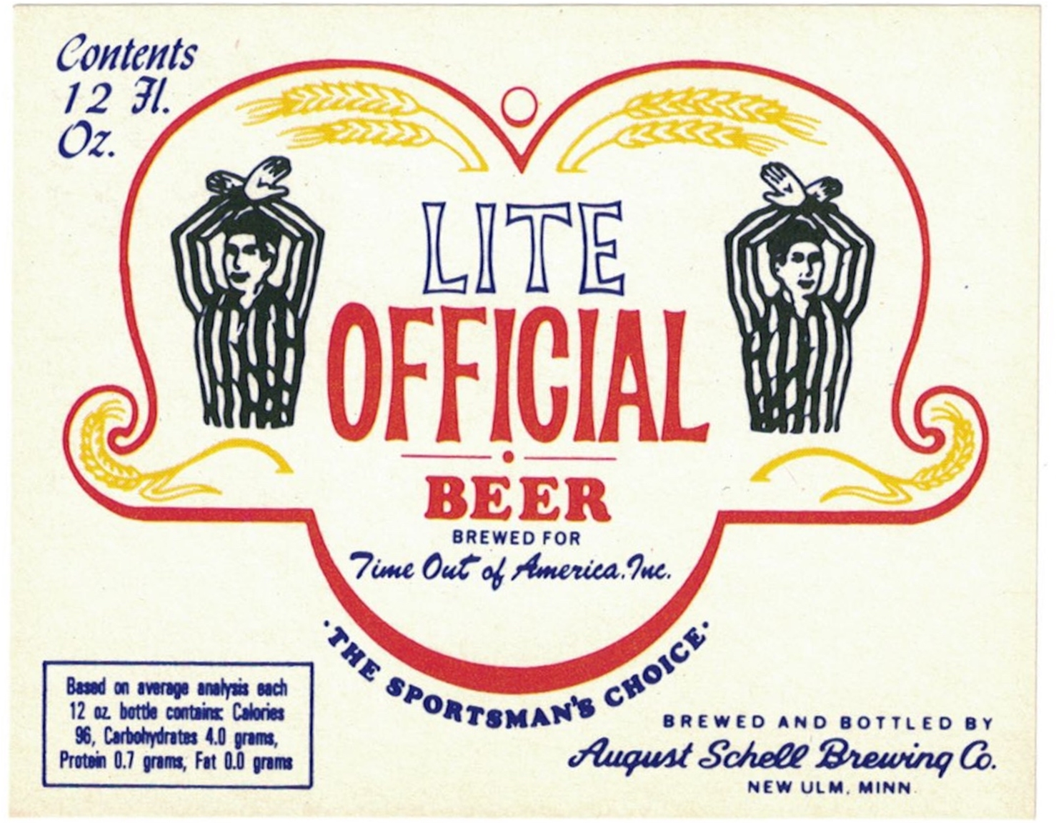 Official Lite Beer Label