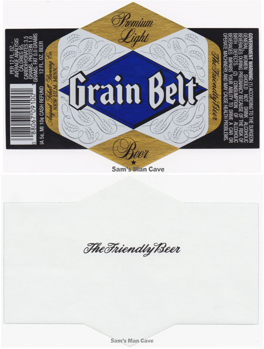 Grain Belt The Friendly Beer Label