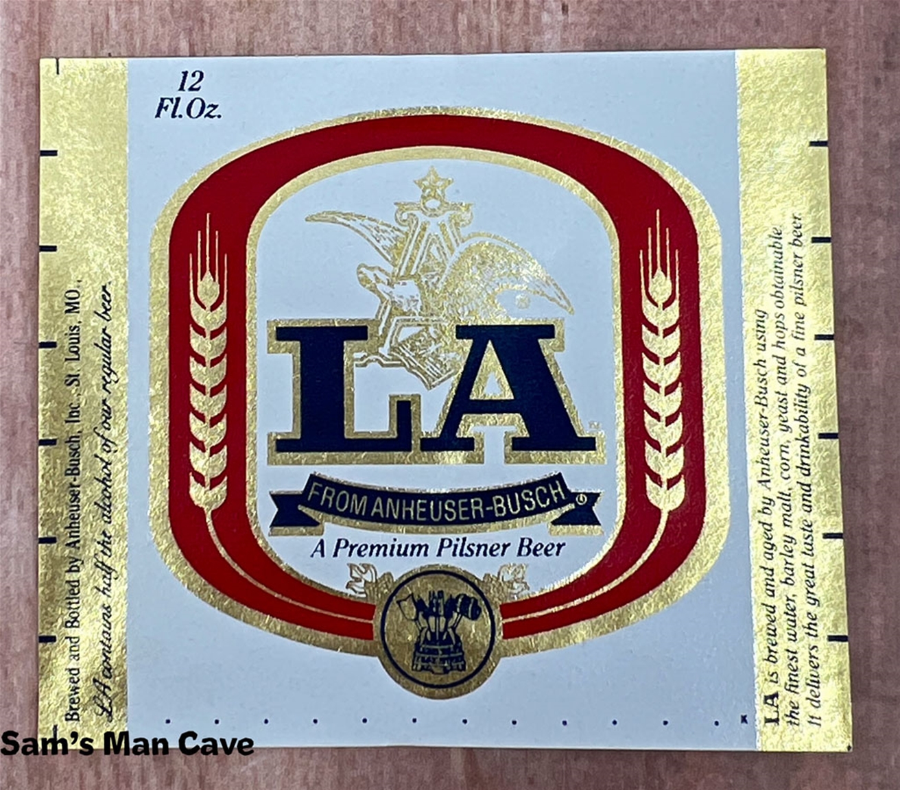 LA Beer Label