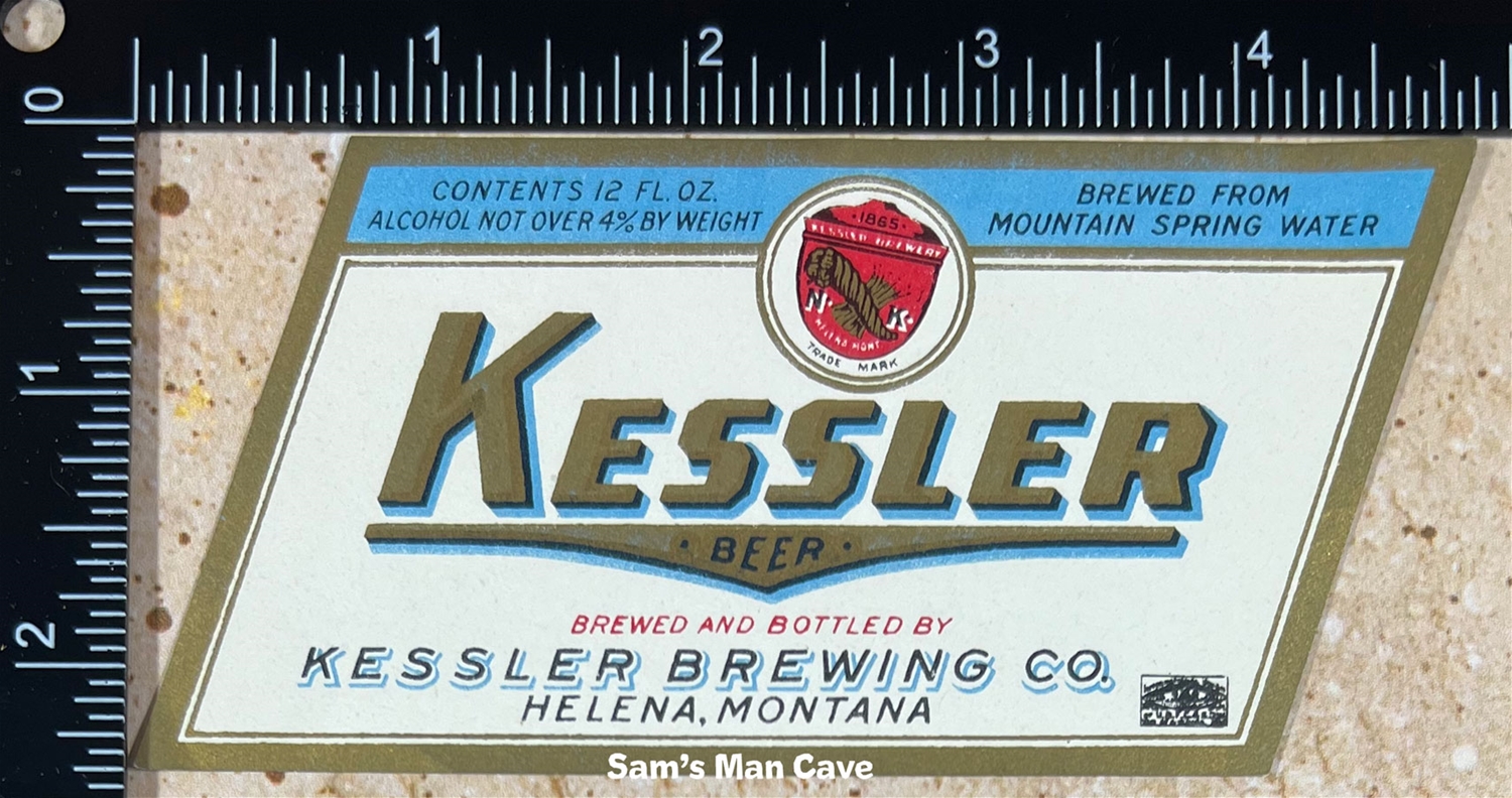 Kessler Beer Label