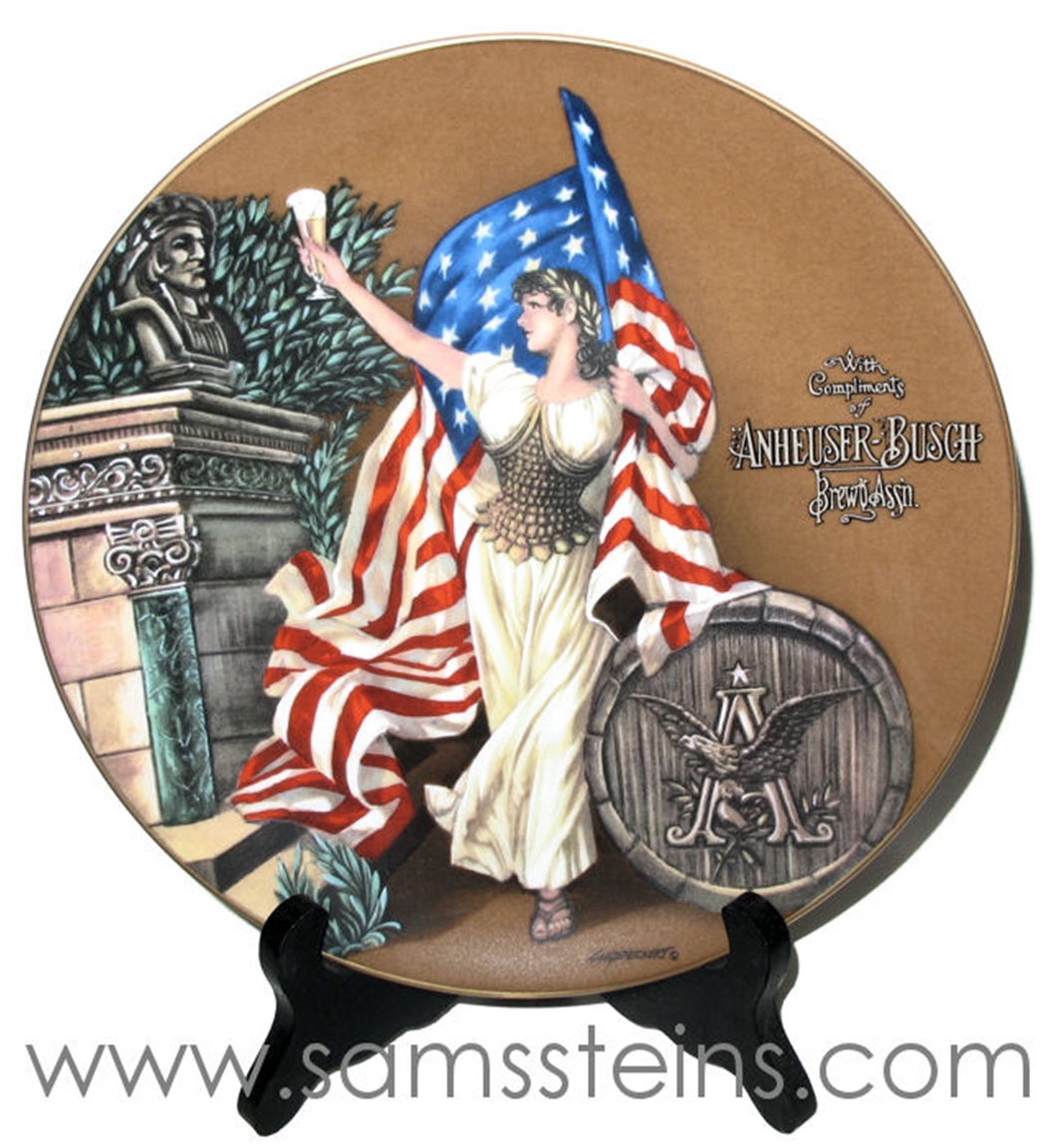 Budweiser Archives Series 1893 Columbian Exposition Plate