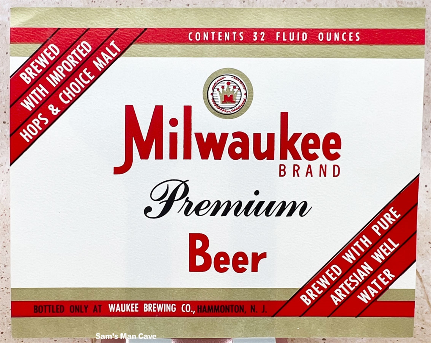 Milwaukee Beer Label
