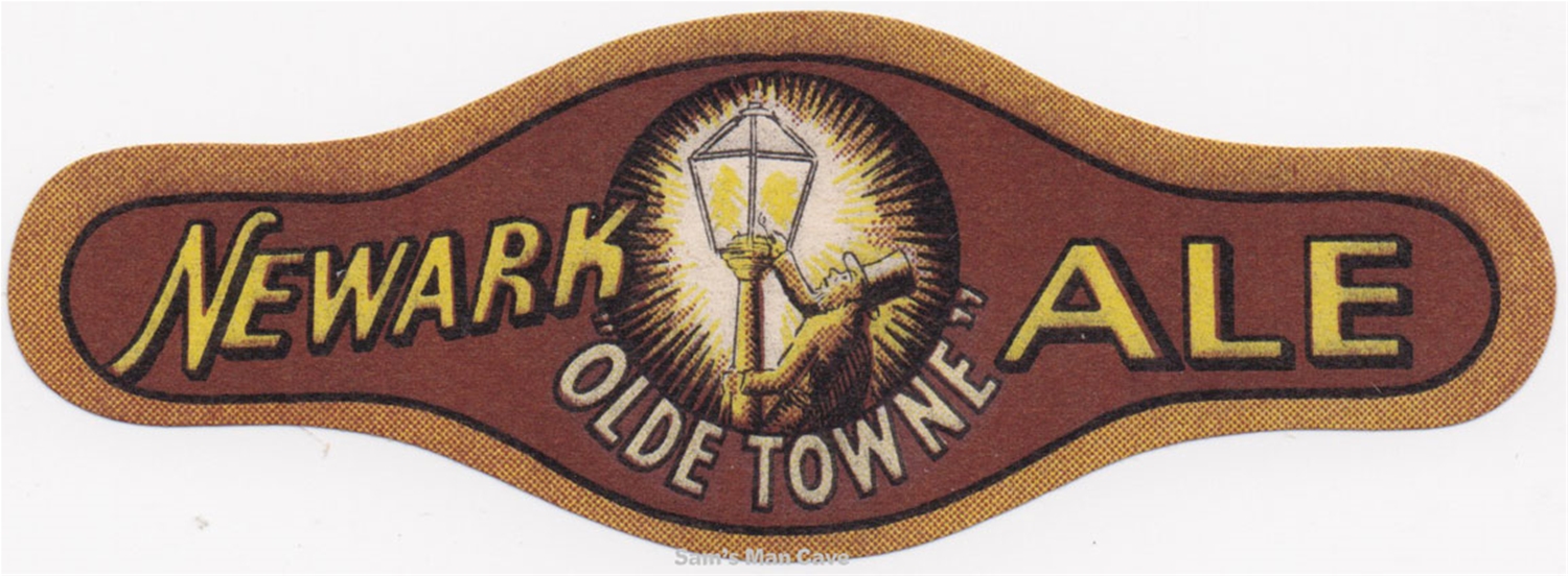 Olde Towne Newark Ale Neck Label