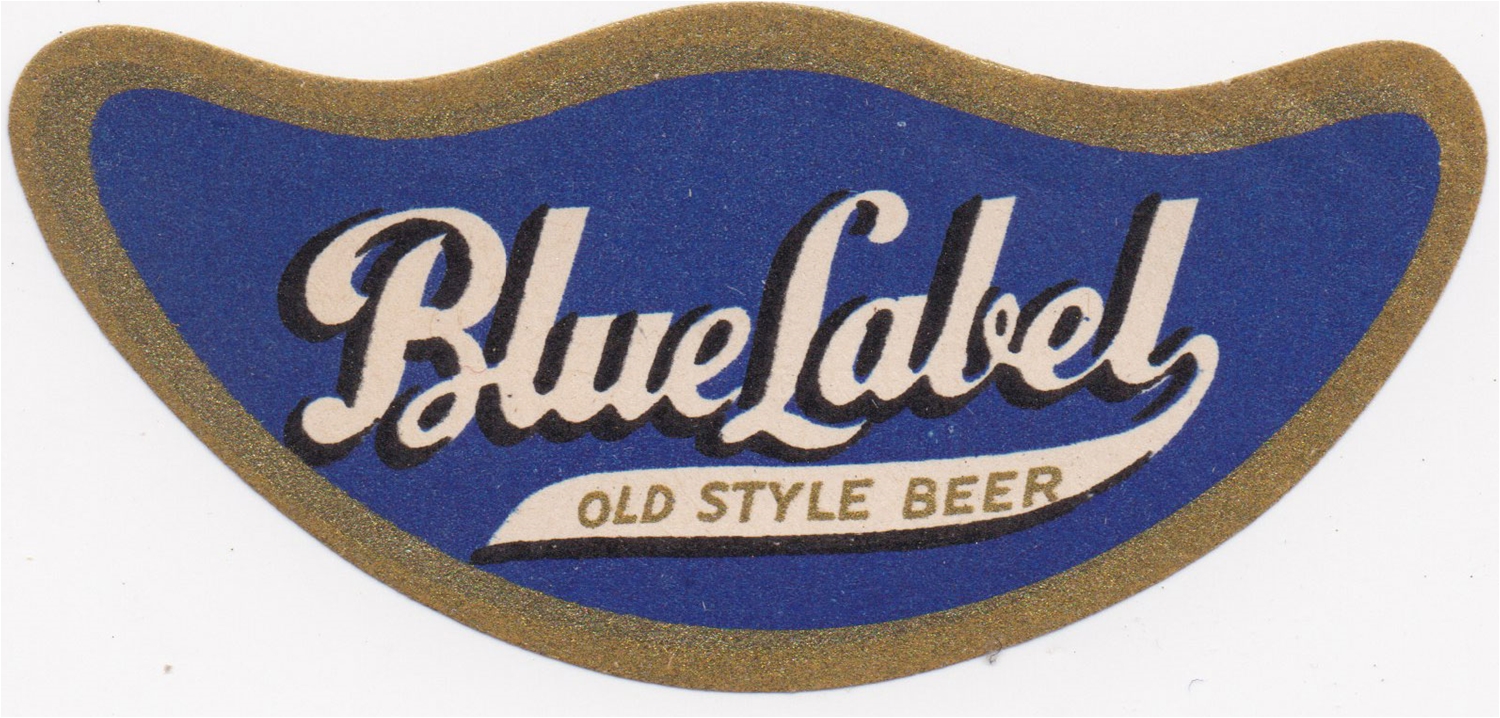 Blue Label Old Style Neck Label