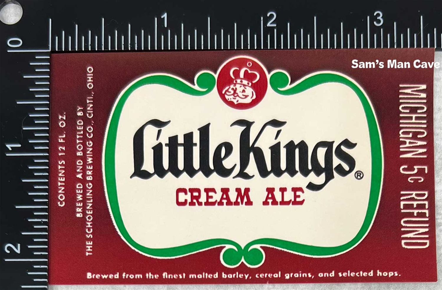 Little Kings Cream Ale Label