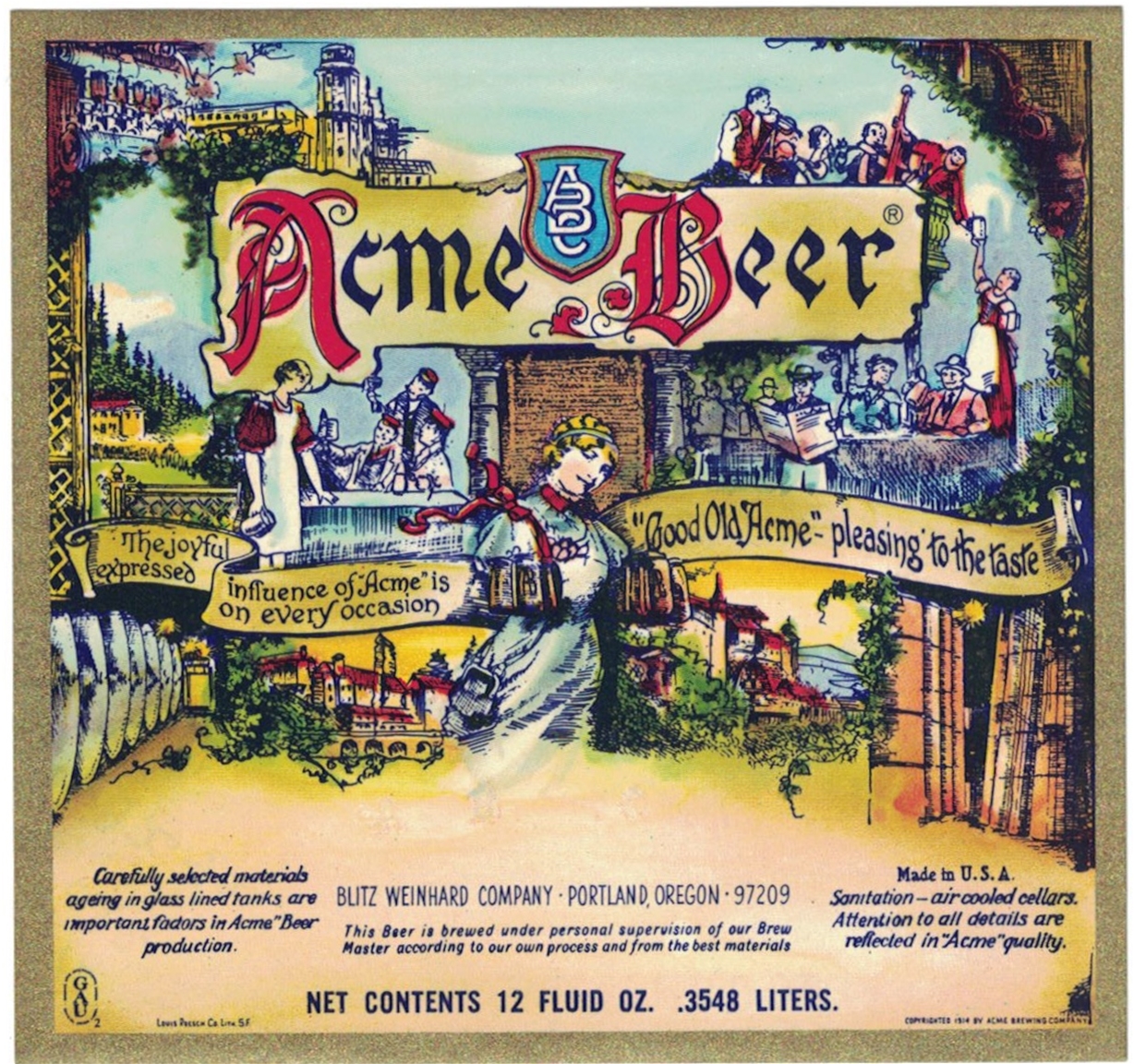 Acme Beer Label