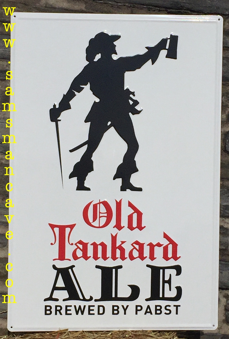 Old Tankard Ale Metal Sign