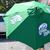 Rock Green Light 7' Wood Market Umbrella