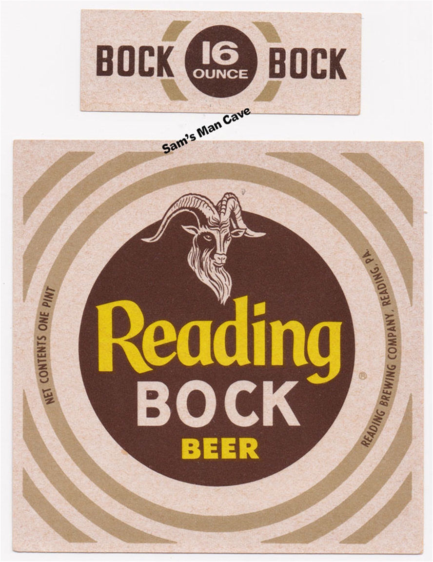 Reading Bock Beer Label