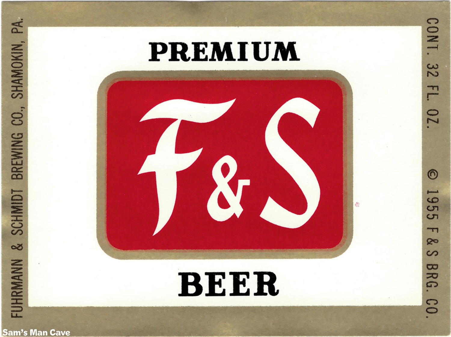 F&S Beer Label