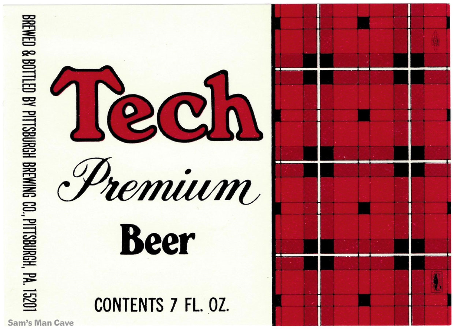 Tech Premium Beer Label
