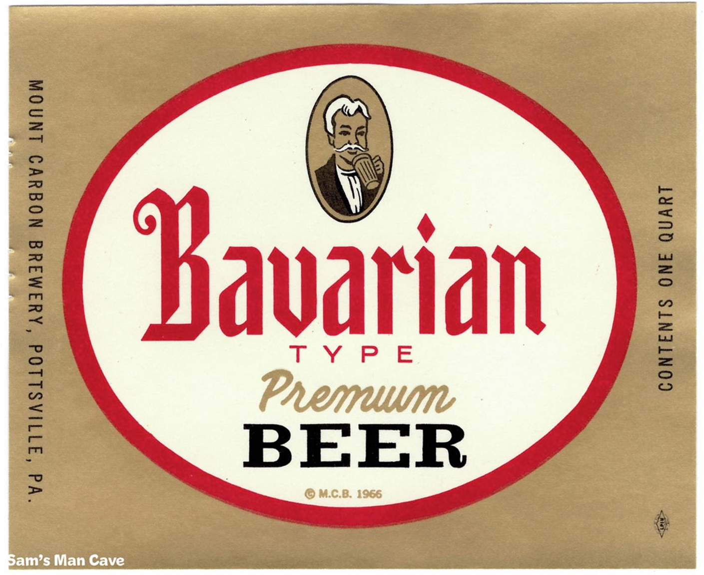 Bavarian Premium Beer Label