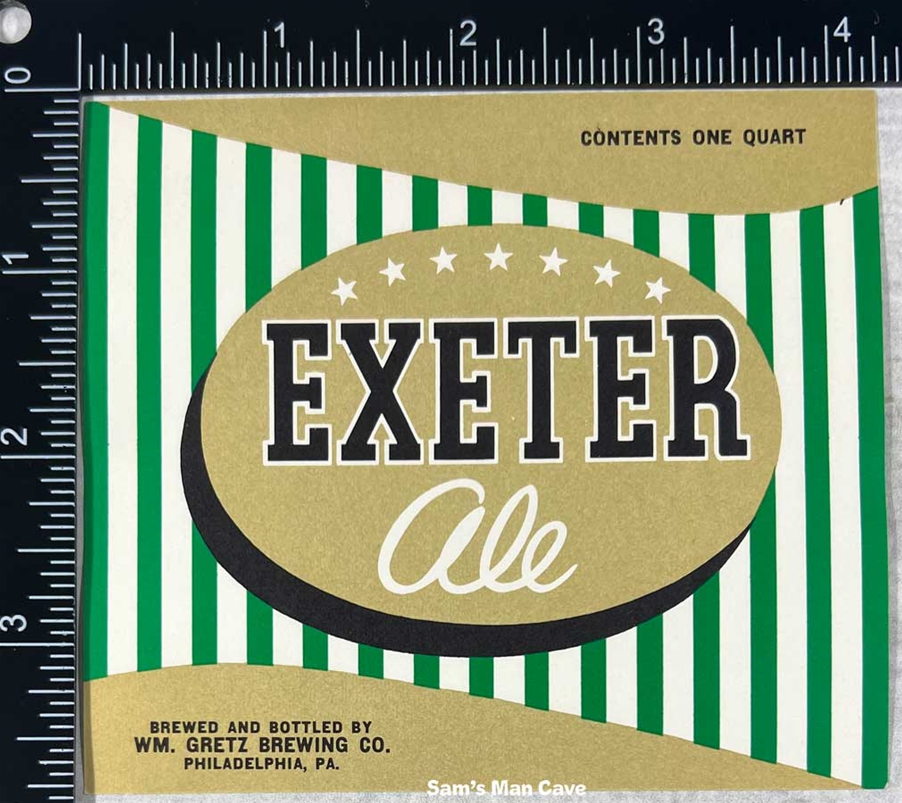 Exeter Ale Label