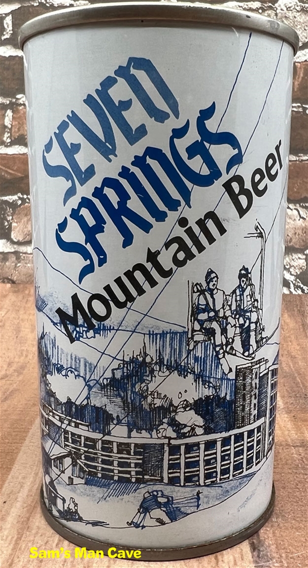 Seven Springs Mountain Beer Can