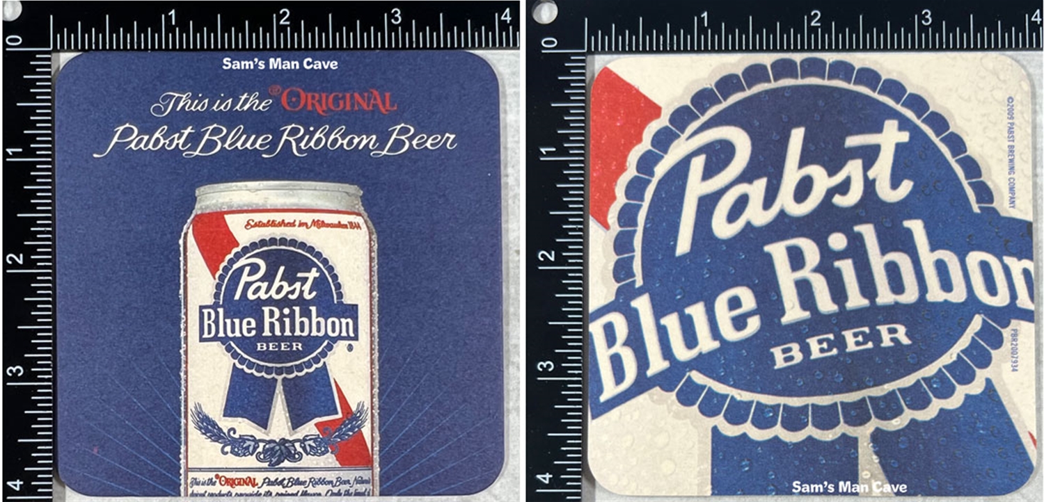 Pabst This is the ORIGINAL Coaster