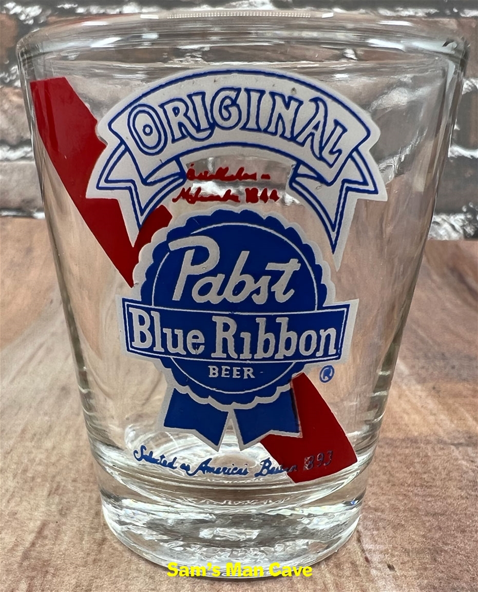 Pabst Blue Ribbon Shot Glass