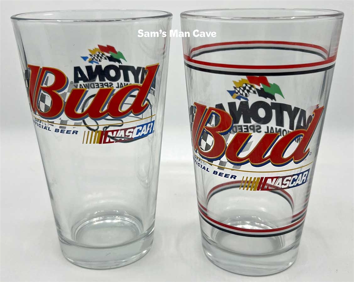 Budweiser Daytona Speedway Pint Glass Set
