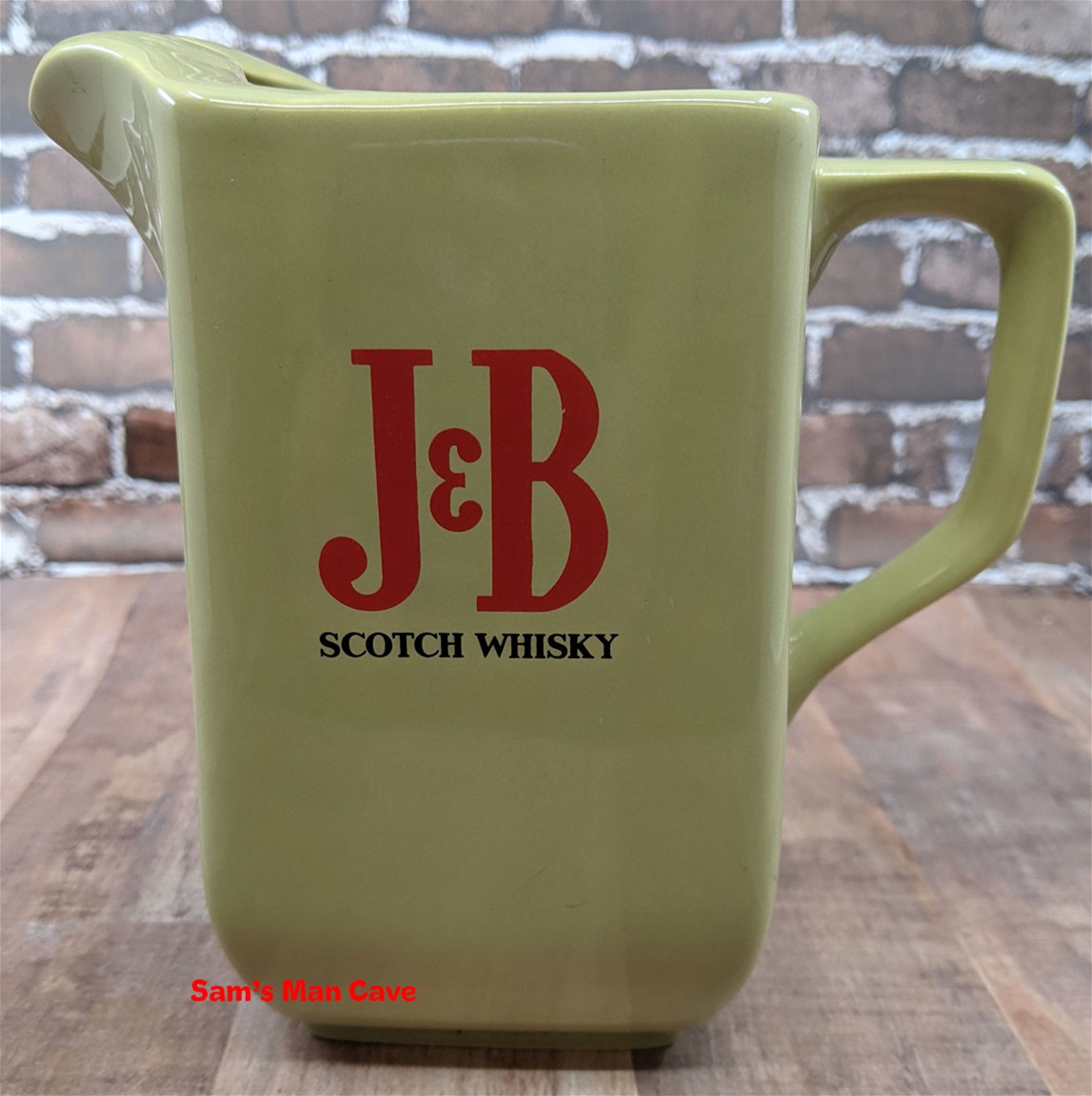 J&B Scotch Whisky Pitcher