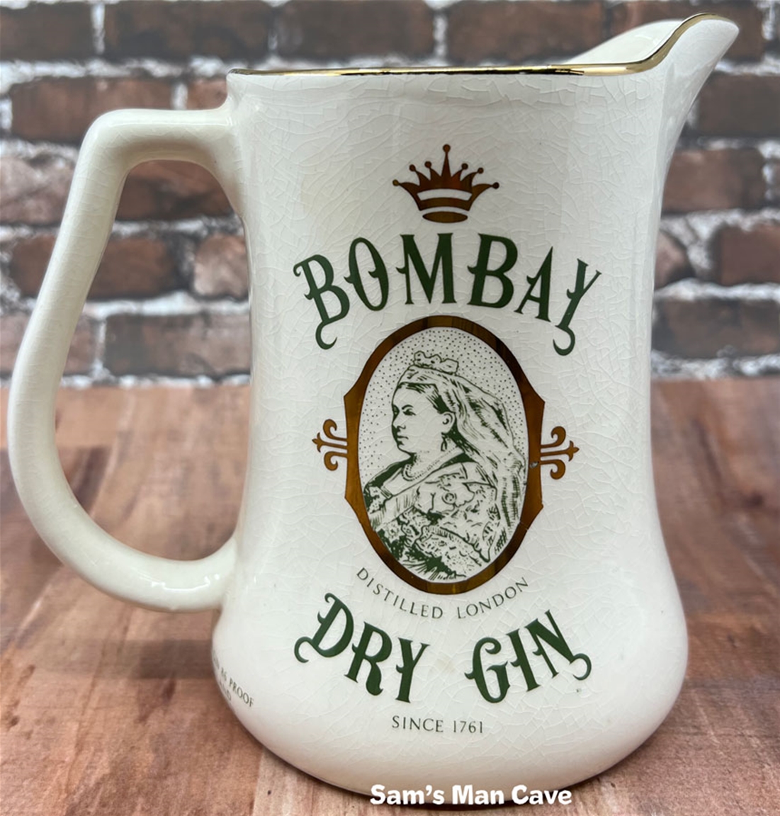 Bombay Dry Gin Whiskey Jug