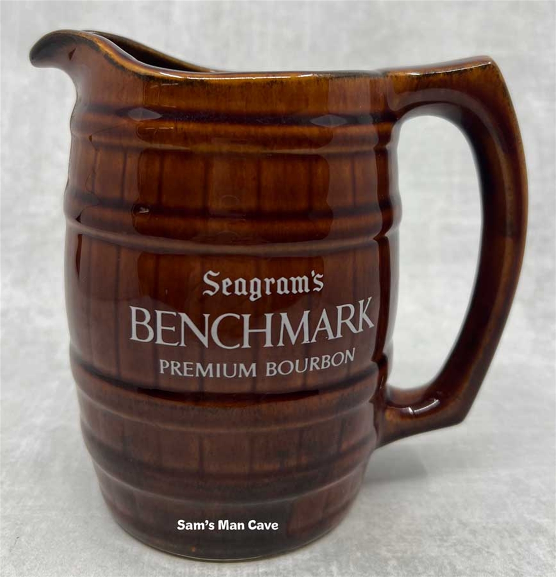 Seagram's Benchmark Premium Bourbon Pitcher