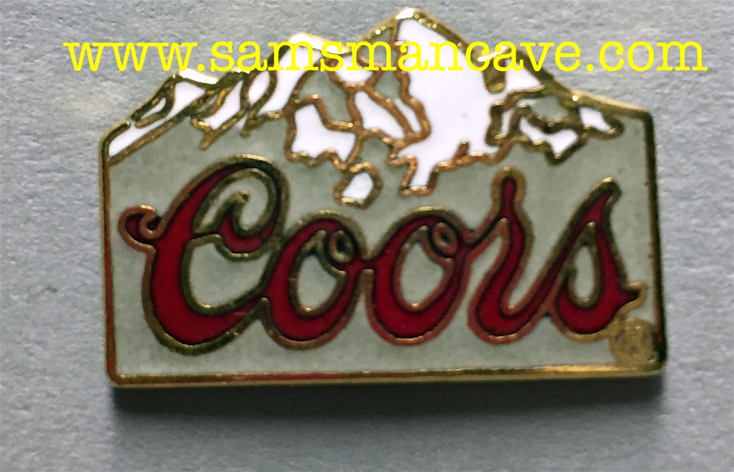 Coors Rocky Mountains Pin